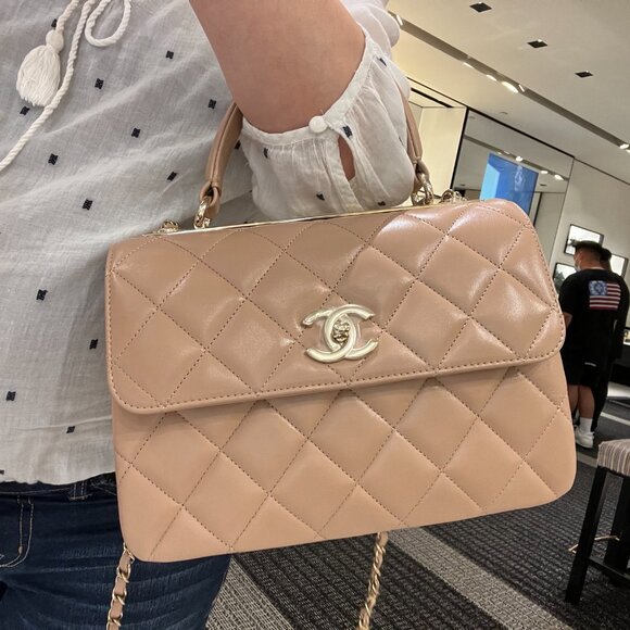 Chanel beige trendy cc small - Picture 2 of 16
